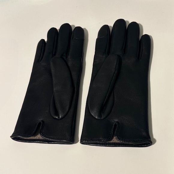 Coach gloves leather black - Picture 3 of 4